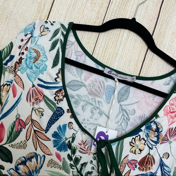 Queen Mum Maternity Floral Dress Sz M - Picture 2 of 6